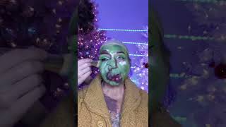 Grinch Makeup Transformation on my Mom [upl. by Ervine]