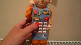 BOB THE BUILDER SPEAKING GAMES CELL TELEPHONE TOY [upl. by Toffey]