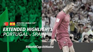 Portugal 33 Spain  Extended Highlights  2018 FIFA World Cup [upl. by Lars]