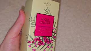 Обзор распаковка Unpacking 4711 Acqua Colonia Pink Pepper amp Grapefruit [upl. by Asia]