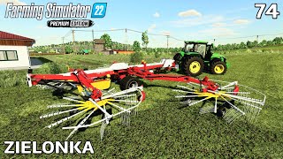 Buying a new Pöttinger windrower  ZIELONKA  Farming Simulator 22  Ep74 [upl. by Leunammi]