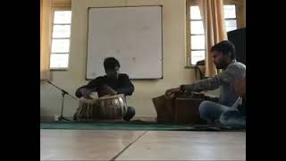 Shripad Shirwalkar tabla solo small clip at pune University [upl. by Gambell]