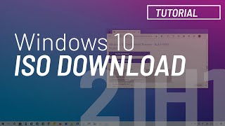 Windows 10 21H1 ISO file direct download tutorial preview [upl. by Rilda514]