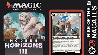 An MTG Deck With Cats In It  Ajani Nacatl Pariah  MH3 Commander Decktech [upl. by Alroi]