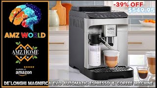 Review DeLonghi Magnifica Evo Automatic Espresso amp Coffee Machine Amazon [upl. by Drofnil]