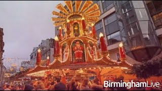 Birmingham German Christmas Market 2023 opening dates locations and when to visit [upl. by Ahsieki]