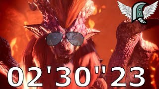 【MHW PS4】0230quot23 Teostra Aerial Great Sword [upl. by Yrdua775]