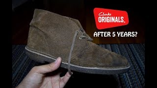 How do Clarks Desert Boots hold up After 5 Years [upl. by Arbuckle]