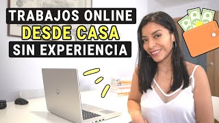 8 trabajos online para ganar dinero real desde casa 2024  ingresos rentables por internet [upl. by Thetisa]