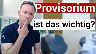 ❌Zahnprovisorium ist das wichtig❓ Langzeitprovisorium Interimsprothese [upl. by Valeda442]