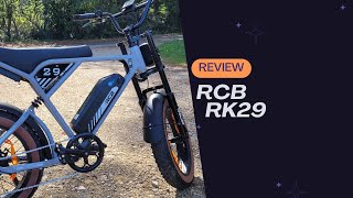 JE TEST LE VELO ELECTRIQUE RCB RK29 [upl. by Rachael]