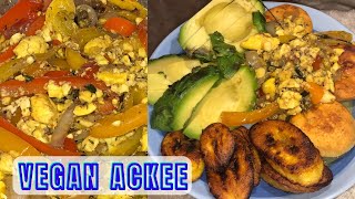 VEGAN Ackee Recipe Alkaline Ital Jamaican Food  No Salt Fish Teaser iamLindaElaine [upl. by Ydeh633]