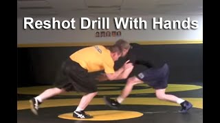 Wrestling Moves KOLATCOM Reshot Drill With Hands [upl. by Cooperstein]