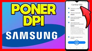 ✅COMO PONER DPI EN SAMSUNG [upl. by Sulamith240]