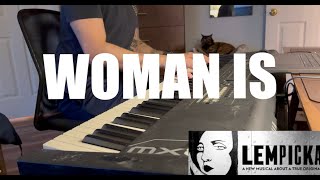 LEMPICKA  WOMAN IS  Piano Cover [upl. by Jordain447]