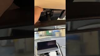 Lexus NX300h rear view mirror housing removal [upl. by Leff]