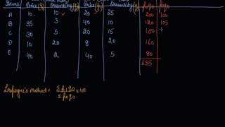 Numericals On Weighted Index Numbers  Class 11 Economics Index Number [upl. by Bess641]