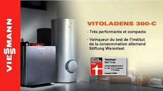 Vitoladens 300C  Chaudière fioul à condensation au sol  Viessmann France [upl. by Huba]