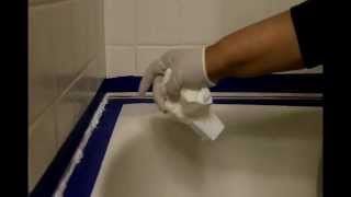 How to Caulk a Bathtub with Beautiful Results [upl. by Yeorgi745]