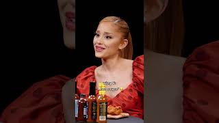 Ariana Grandes reaction to every wing on Hot Ones 🔥 [upl. by Eita]