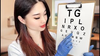 ASMR Sleep Inducing Eye Exam [upl. by Autum]