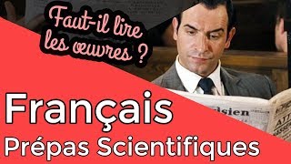 Le Français SANS LIRE les œuvres  Prépa Scientifique [upl. by Sgninnej]