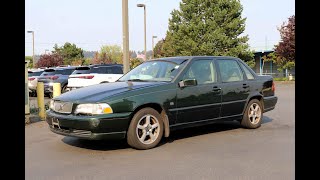 This 1999 Volvo S70 has 235k miles We Drive it and Check Out the Condition [upl. by Syla]