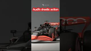 😲 Audis drastic action f1 [upl. by Ynnelg]