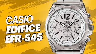 casio edifice EFR545 Time setting stopwatch setting casio edifice [upl. by Thorley]