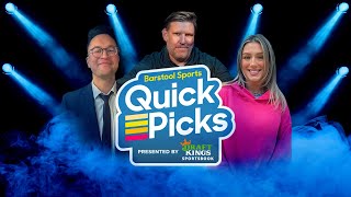 Barstool Sports Quick Picks  Friday March 1st 2024 [upl. by Aracaj370]