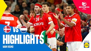 Who can stop them 😳  Denmark vs Netherlands  Highlights  Mens EHF EURO 2024 [upl. by Rog600]