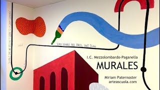 MURALES alla SSPG dell ICMezzolombardo Paganella [upl. by Wiersma712]