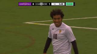 WIAA Div 3 Boys State Soccer Championship St Augustine Prep vs Sheboygan Falls [upl. by Ahsinaw114]