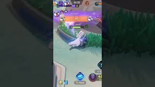 Pokemon Unite HM45 Goodra Trainer Vs Dragapult Kos em gameplay [upl. by Yelkao]