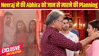 Yeh Rishta Kya Kehlata Hai On Location Neeraj लेगा Abhira की जान Pregnancy का सच आया सबके सामने [upl. by Kenay]