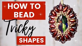 5 Tips for Beading Bezels Like a ProFor ANY Shape [upl. by Ardle]