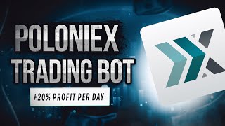 Poloniex Trading Bot  20 Profit Per DAY  Poloniex Bot  Poloniex Arbitrage Trading Bot  REVIEW [upl. by Liatnahs]