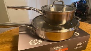 Calphalon saute pan cookware unboxing [upl. by Eustacia519]