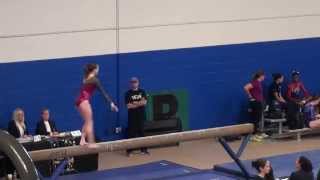 Ella Warren Gymnastics  Beam fall  No injury  Blooper ugh [upl. by Le652]