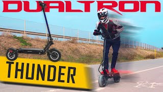 PATINETE ELÉCTRICO MAS POTENTE Dualtron Thunder  récord de velocidad [upl. by Yren706]