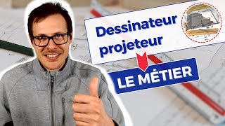 Questions sur le métier de dessinateurprojeteur [upl. by Dennet334]