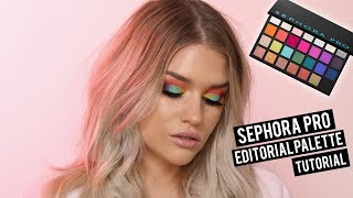 SEPHORA PRO EDITORIAL PALETTE  Samantha Ravndahl [upl. by Nezam]