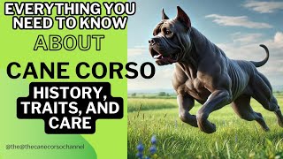 Everything You Need to Know About the Cane Corso History Traits and Care thecanecorsochannel [upl. by Dleifniw779]