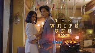 First kiss on TV nina Ruru Madrid at Bianca Umali abangan sa The Write One  The Write One [upl. by Boeschen664]