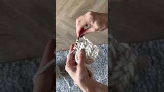 Herringbone crochet stitch crochet crochetstitch crochetting [upl. by Peyton]