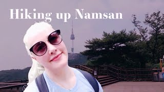 Hot Girl Walks in Seoul 🚶‍♀️ Conquering Namsan Tower [upl. by Rafat686]