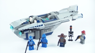 LEGO Star Wars Cad Banes Speeder 8128 Review [upl. by Willtrude]