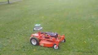 Evatech mower is on autopilot [upl. by Verene]