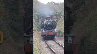 9351 quotMogulquot Arrives at Watchet Station West Somerset Railway [upl. by Cassiani]