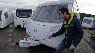 How To Set Up A Caravan On Site with swift challenger [upl. by Chalmers]